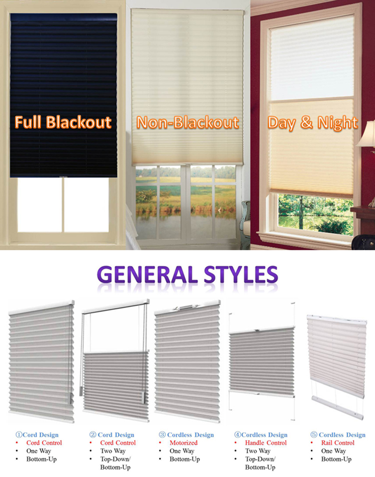 Pleated Shades Cordless Pleated Shades Cordless