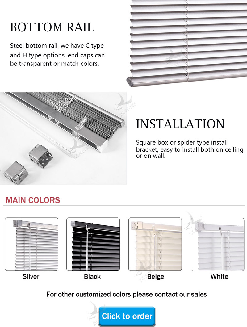 gold Aluminum venetian blinds